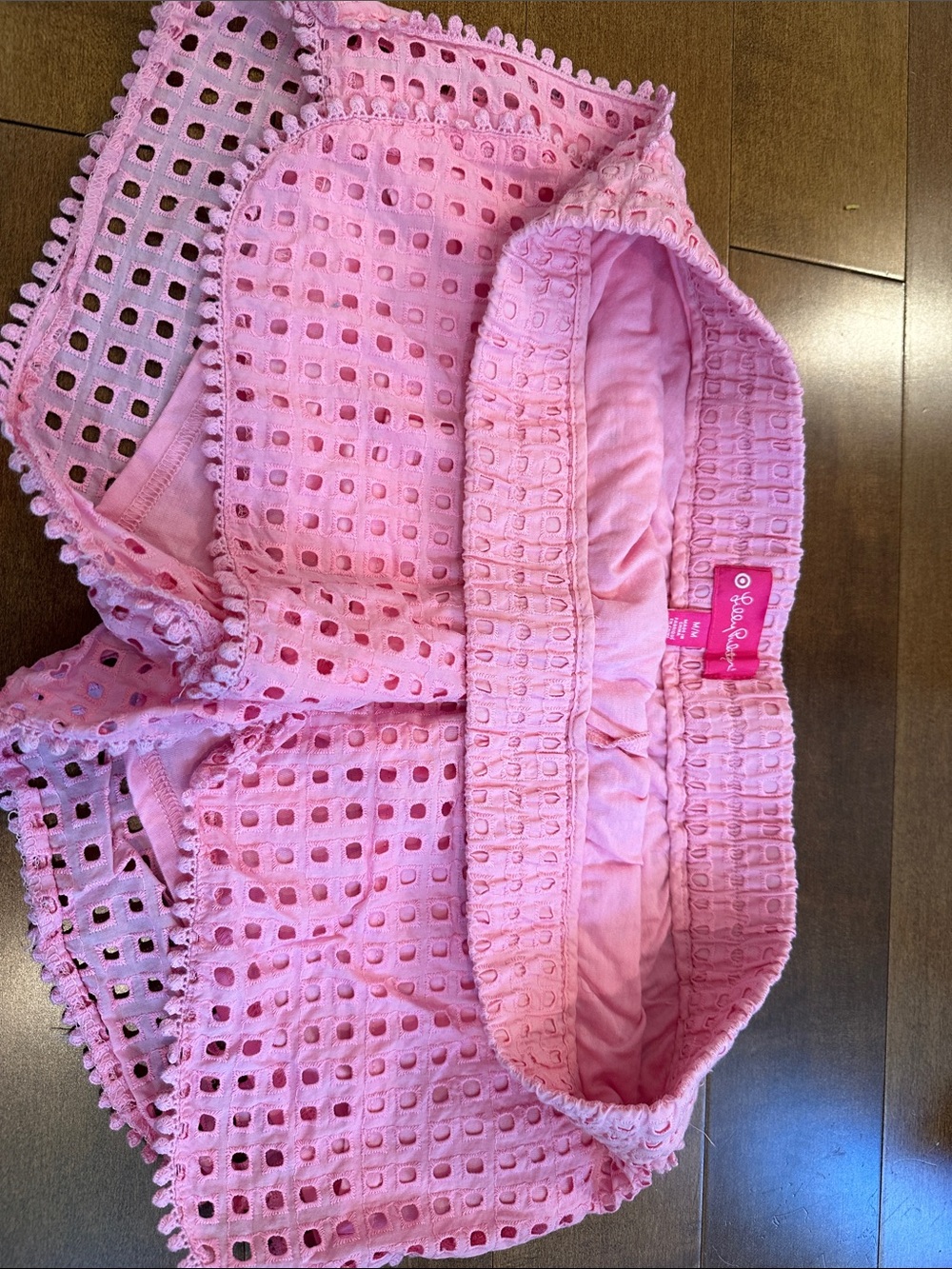 Lilly Pulitzer for Target Pink Eyelet Shorts